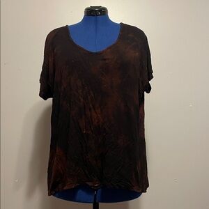 Secret Treasures Black Soot Lounge Top